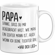 Trendation - Papa Mug Gift from Daughter Coffee Mug Quotes Father'S Day Gift Idea Quote Dad