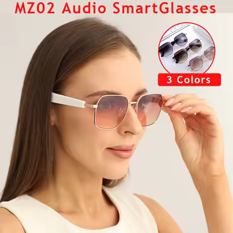 MZ02 Smart Glasses with Speaker Bluetooth Wireless Audio Touch Hands-Free Calling Stereo Music Headp