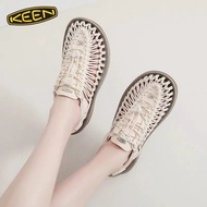 Cohen Keen Beach Shoes Casual Shoes Couple Roman Sandals Closed Toe Trendy Woven Sandals for Women Outdoor Men and Women