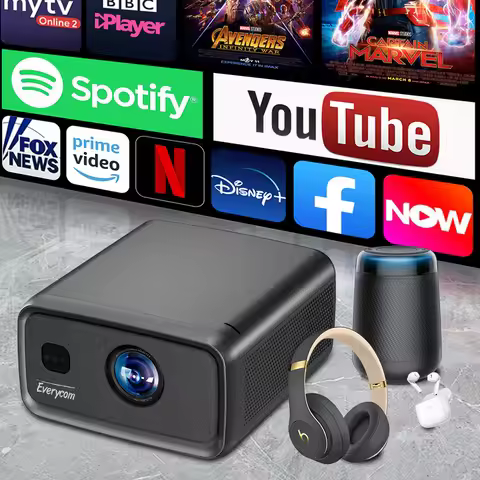 4K Video Projector Cubelite Ultra Android 15 Projector LCD 4K Projector Home Theater Video Projecteu