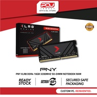 PNY XLR8 DDR4 16GB 3200MHZ SO-DIMM NOTEBOOK RAM