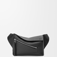 促銷品 Loewe Puzzle 腰包 小號 黑色 牛粒皮