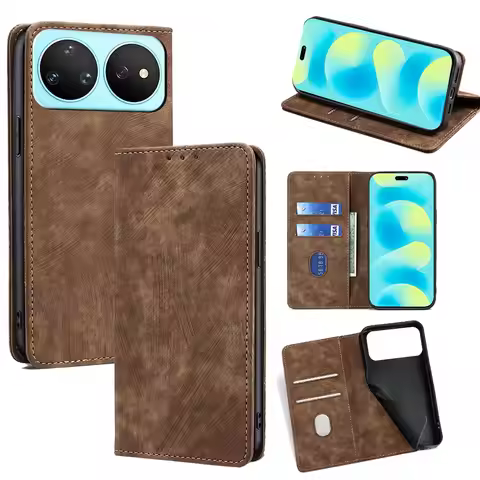 For Huawei Nova 16 Pro 5G Case Retro Business Flip Magnet PU Leather Case For Huawei Nova 16 Pro 5G 