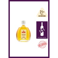 HINE RARE COGNAC MINIATURE GLASS BTL 50ML 40ABV