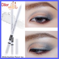 DILER Longlasting Profile Beauty Tools Smudge-proof Charming Eye Makeup White Eyeliner Pencil Cosmetic