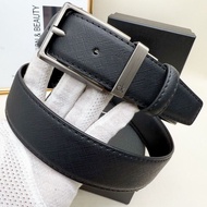 CK2560 New Style Men's Belt Fashionable All-Match Cowhide High-End Casual Belt Simple Belt