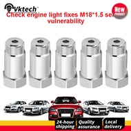 5Pcs O2 Sensor Spacer O2 Oxygen Sensor Spacer Extender Adapater 45mm M18*1.5 O2 Sensor Connector for