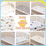Specool® Baby 100% Cotton Bedsheet Cot Fitted Sheet Baby Mattress Cover Newborn Cot Sheet