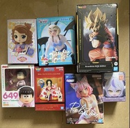 hololive chiikawa 小八貓 松野 土人 海賊王 女帝 wcf 超三比達 龍珠 迪士尼愛麗兒 ariel 初音未來、咒術迴戰、五等分的花嫁、dan 膽大黨 高速婆婆 咒術 一番賞  長闊