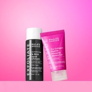 旅行組【寶拉珍選】2%水楊酸精華液30ml+高效胜肽膠原緊緻霜15ml