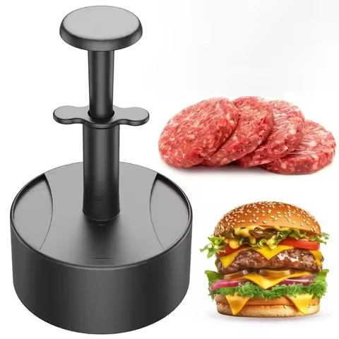 Hamburger Steak Press Burger Patty Maker for Stuffed Burgers Beef Veggie Maker Mold Perfect for Burg