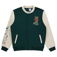 Mens Varsity Jacket - Scooby, Shaggy, Velma, Mystery Machine - Mens Classic Varsity Bomber Jacket