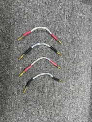 DIY 鍍銀 蕉頭喇叭過橋線 正常可試