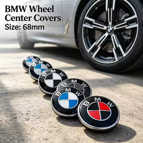68mm Car Wheel Tire Rim Center Hub Covers Caps for BMW X1 X5 X7 X6 X4 X3 E36 E46 E39 F15 F20 F30 F32