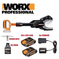 WORX WG329E.5 20V 2.0Ah Max Lithium-Ion JawSaw with Power Share Technology (Gardening Power Tools - 
