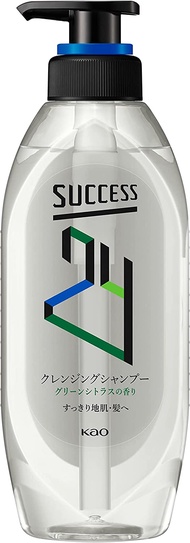 花王Success 24 清潔洗髮精，清爽綠柑橘香味，350ml