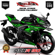 Decal Gsx R150 Full Body Sticker Gsx R150 Full Body Decal Gsx 150 RACING CUSTOM