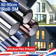 1roll 3m HD explosion-proof window film one way mirror Heat Control Anti UV100% Two-sided color for 