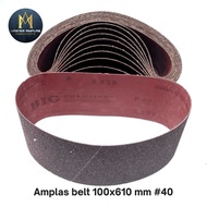 Sanding belt 100x610 mm Grit 40/sanding belt