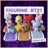 ❐ ♆ ۩ McDo Figurine BT21 Toys Collectible Sealed