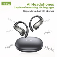 HTC NE19 Bluetooth Earphones OWS Sports Wireless Headphones Powerful Bass AI Translator Earbud Water