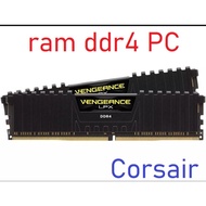 Ram ddr4 PC 8gb..Corsair.. buss heatsink 2133 / 3000 / 3200 / 3600 .... as shown.....specialized in 
