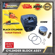 Heavy Duty Cylinder Block Piston Chainsaw 4500 45cc 5200 52cc 45MM Ogawa Still 8800 461 Spare Part