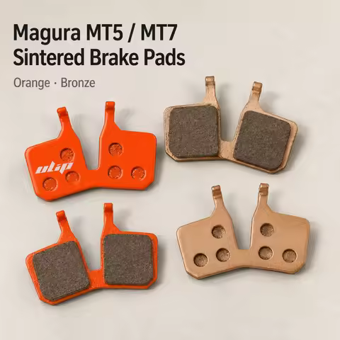Sintered Brake Pads for Magura MT5 MT7 Disc Brake Caliper Orange Bronze Wear Resistant Repair Spare 