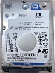 WD Blue 1TB WD10SPZX 2.5吋硬碟