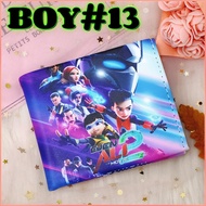 Kid Wallet Boy Dompet Pendek Budak Short Wallet For Boy Trendy New Fashion boboboy avenger agen Alii