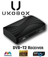 ★SG Warranty★ UKOBOX DVB-T2 Receiver / DVB-T2 Tunner / dvb t2 box / Digital TV Tuner with Antenna