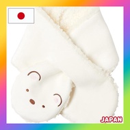 [Okamoto] Sumikko Gurashi Scarf Neck Warmer Tippet Polar Bear Lizard Cat Penguin? Tonkatsu Cold Protection Kids 318-880 Polar Bear 80cm×12cm