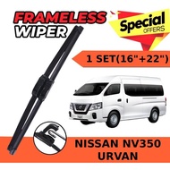 NEW CAR WIPER NISSAN NV350 URVAN WIPER 1SET (16"+22") WIPER URVAN