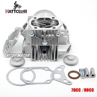 HATTCLUAN Motorcycle Cylinder Head Assembly 70/90cc 100cc 110cc for JIALING DY100 JD100 C100 WS110 A