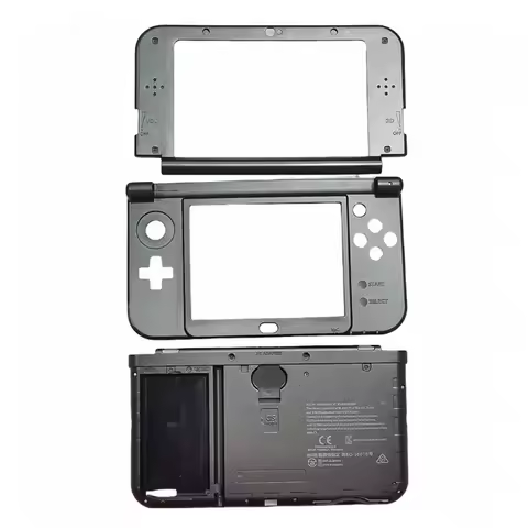 Middle Housing Shell Hinge Part Bottom Middle Shell Battery Cover Case For NEW 3DS XL NEW3DS XL LL