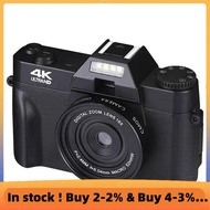 Digital Camera 3-Inch Flip Screen Digital Camera 4K HD Digital Camera with WIFI Camcorder & Webcam F