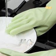 蔓妙夏季薄款洗碗手套女廚房家用耐用型膠皮橡膠家務洗衣衣服