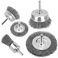 Wire Brush for Drill Wire Wheel Brush Cup Set Stripping and Drill Attachment
