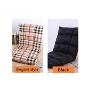 [READY STOCK]. Multi-Functional Adjustable Lazy Sofa Single Floor Tatami Foldable Sofa Bed Recliner 