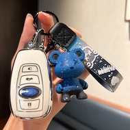 เคสสำหรับ Subaru กุญแจ BRZ XV Forester legacy outback เคสกุญแจแฟชั่นเคสกุญแจน่ารักเคสใส่กุญแจ Subar
