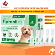 Small dog nape helps clean ticks, lice, and fleas for dogs Fipronil spot for dogs