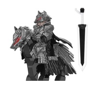 Third-Party Fq101-102 Minifigure Medieval Series Warrior Building Block Mount War Horse Foreign Trad