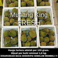 durian musang king fresh utuh Asli Malaysia / Musangking fresh utuh