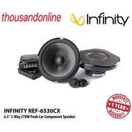 INFINITY REF-6530CX 6.5” 2-WAY 270W PEAK POWER CAR COMPONENT SPEAKERS