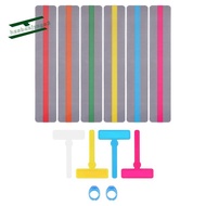 12 Pieces Colorful Reading Tools for Kids ADHD Tools Dyslexia Tools Reading Guide Strips Speed Readi
