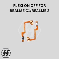 TOMBOL Flexible Power Button Realme C1/C2 Flexible Cable On Off Button Switch