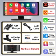 Hot Develuck 11.26 Inch Wireless CarPlay Android Auto 4K Dash Cam Car DVR  Video Recorder Monitor GP