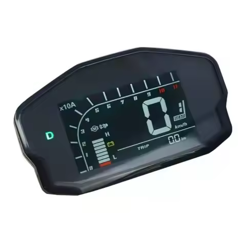 48V 60V 72V 96V Electric Scooter E-Bike Speedometer Dashboard Display
