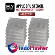 MR MYYANG BGA IC CPU Plate Mold iphone A11-A19Pro - YCS CPU Stencil A9-A19Pro iphone 6-17PM