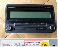 大坡很遠 VW Jetta A5 2005-2011 音響主機 Audio/CD Radio 1K0035186AA
